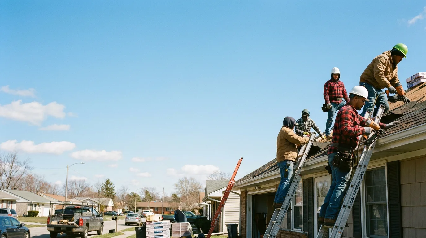 Roofing in Straughn, IN near me